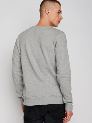 GreenBomb Sweatshirt Animal Walrus in Heidekraut Grau