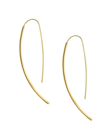 Lulu & Jane Ohrhänger Metall-Legierung in gelbgold