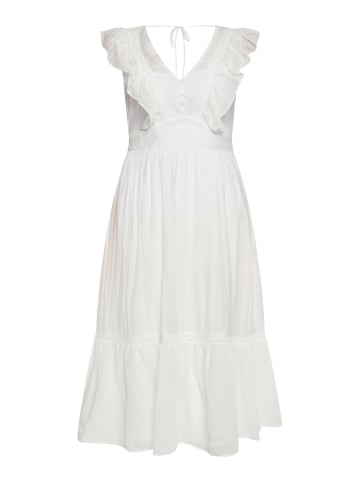 DreiMaster Vintage Kleid in Wollweiss