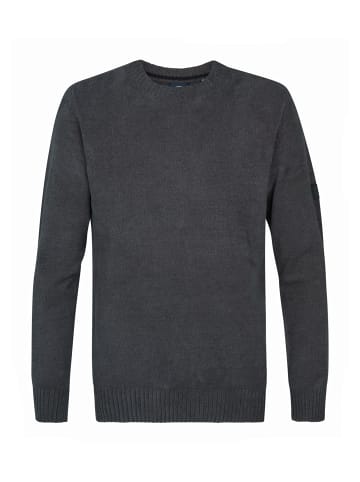 Petrol Industries Strickpullover Antigo in Schwarz