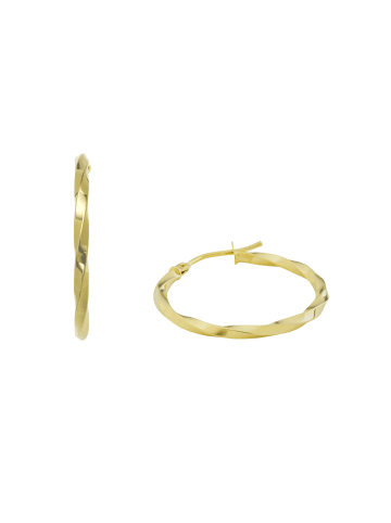 Amor Creolen Gold 375/9 ct in Gold