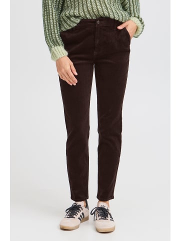 Pulz Casual Hose PZSALLY Skinny fit in Espresso