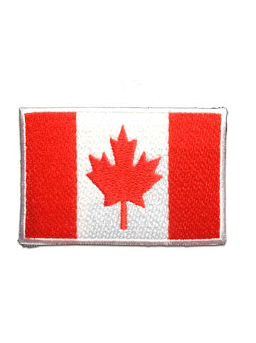 Catch the Patch Kanada Flagge FahneApplikation Bügelbild inRot