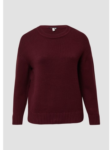 QS Strickpullover in 3900_bordeaux