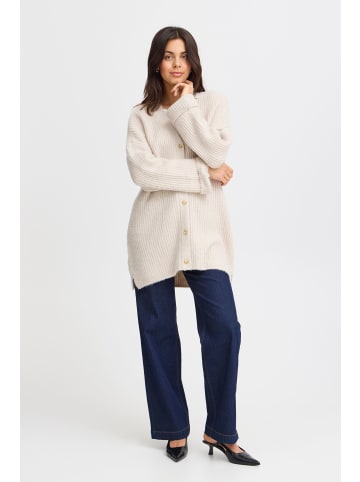 Fransa Strickjacke FRBEVERLY Loose fit in Limestone melange