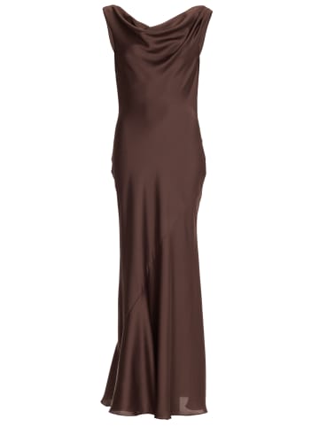 SWING Abendkleid in schoko - 0003
