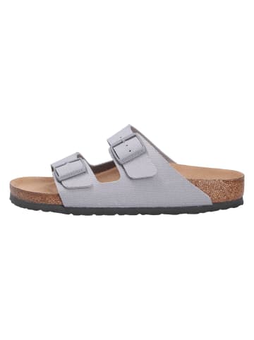 Birkenstock Tieffußbett Pantolette in grau