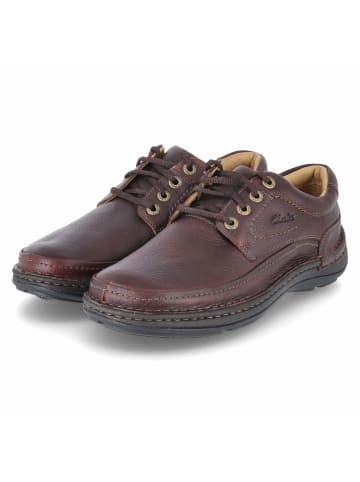 Clarks Schnürhalbschuh in braun