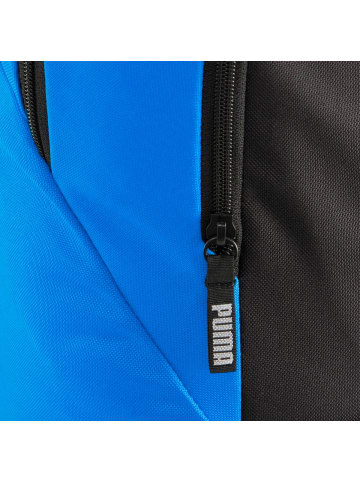 Puma GOAL Backpack 24 Liter Rucksack in electric blue lemonade-puma black
