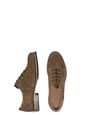 Stockerpoint Stockerpoint Trachtenschuh Caruso in hellbraun gespeckt