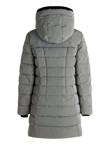 AMBER & JUNE Winterjacke mit Kapuze in Salvia