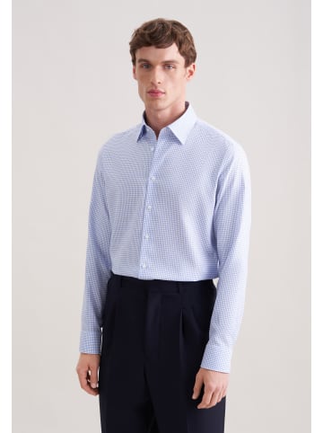 Seidensticker Business Hemd Slim in Mittelblau