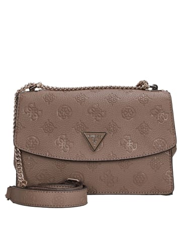 Guess Cresidia II Convertible Xbody - Umhängetasche (black logo) in dark taupe logo