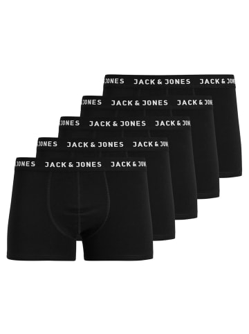 Jack & Jones Boxershort 5er Pack in Schwarz