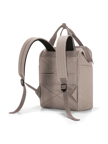 Reisenthel Allrounder Rucksack 39 cm in herringbone mokka