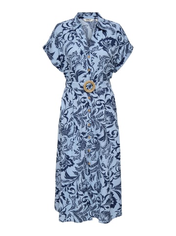 ONLY Hemdblusenkleid in Cerulean
