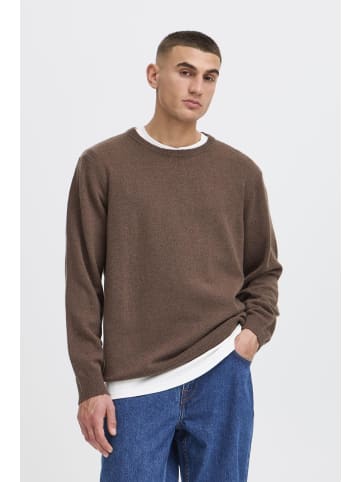 !SOLID Strickpullover SDRICK ONECK in Braun