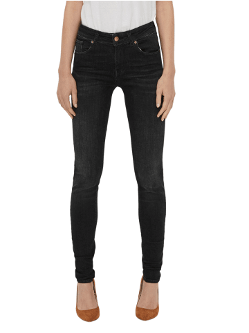 Vero Moda Jeans LUX slim in Schwarz