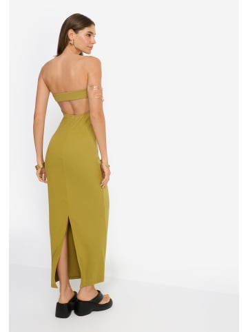 LSCN BY LASCANA Bandeaukleid in green moss