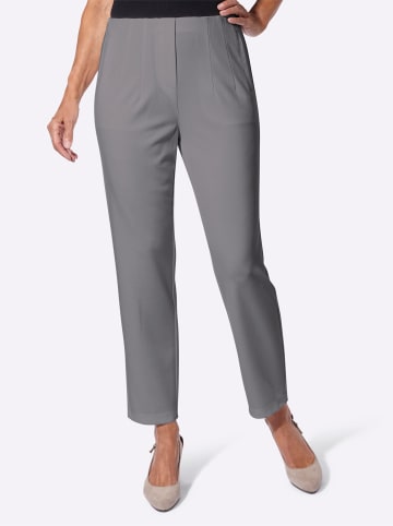 WITT WEIDEN Jersey-Hose in grau