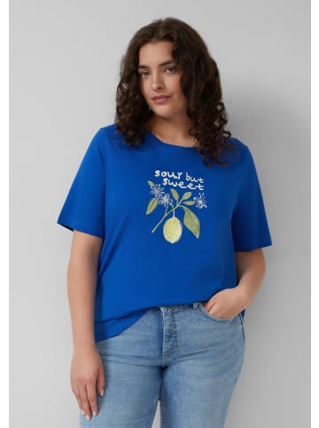 s.Oliver T-Shirt in 56D1_royalblau