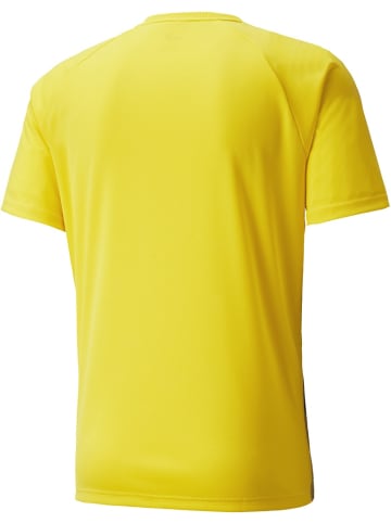 Puma Sportshirt "TeamLIGA Striped Jersey" in Gelb