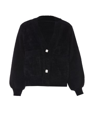 NALLY Damen Strickjacke in Schwarz
