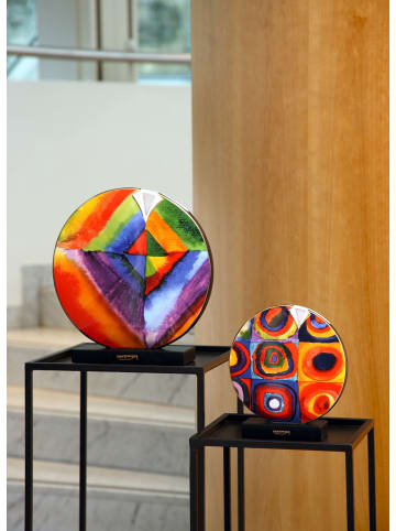 Goebel Vase " Kandinsky - Quadrate / Farbstudie " in Bunt
