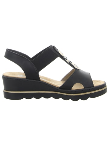 rieker Sandaletten in schwarz