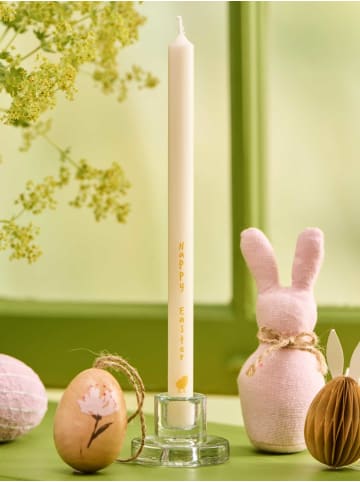 IB Laursen Kerzenhalter GLAS RUND für 1 DÜNNE Kerze 5x3,5 cm