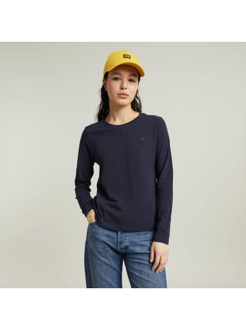 G-Star Raw Langarmshirt in osaka blue