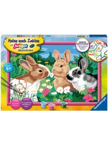 Ravensburger Verlag GmbH Nonbook - Ravensburger Malen nach Zahlen 28517 - Putzige Häschen - Kinder