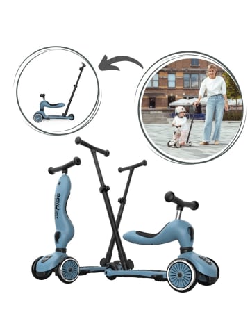 Scoot & Ride Scoot and Ride Highwaykick 1 Push & Go - Farbe: steel