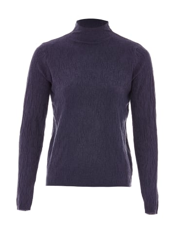 SANIKA Damen Strickpullover in Dunkellila