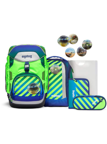 Ergobag pack Schulrucksackset 6-tlg. TruckBär 2024 in grün