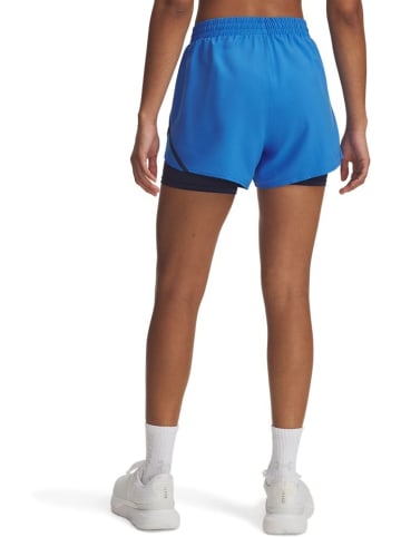 Under Armour Sportshorts "Fly By 2-In-1 Shorts" in Blau