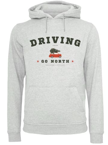 F4NT4STIC Hoodie Driving Home Weihnachten Driving Home Weihnachten in grau meliert