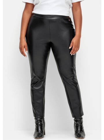 sheego Leggings in schwarz