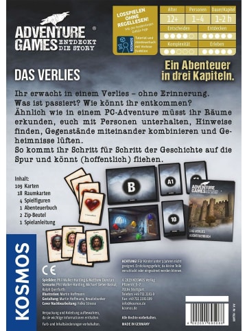 Franckh-Kosmos Adventure Games - Das Verlies | 1 - 4 Spieler