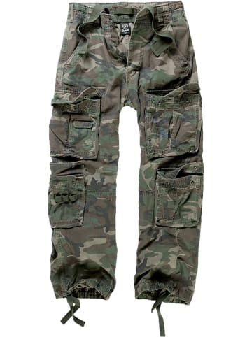 Brandit Cargo-Hosen in olive camo