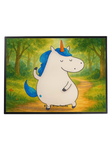 Mr. & Mrs. Panda arbeitsmatte Einhorn Mann Design ohne Spruch in Weiß