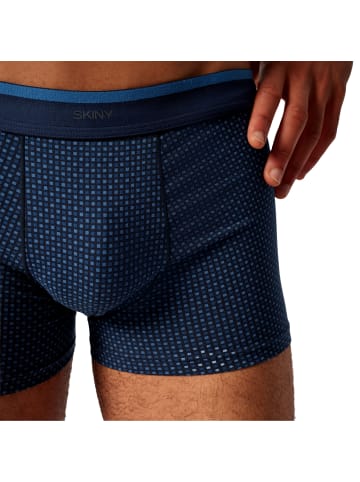 Skiny 3er Pack Trunks Cotton Multipack in Mehrfarbig