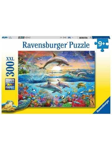 Ravensburger Ravensburger Kinderpuzzle - 12895 Delfinparadies - Unterwasserwelt-Puzzle für...
