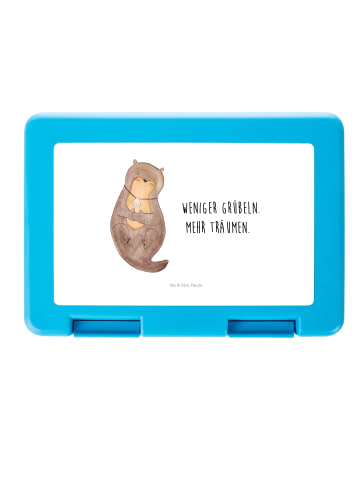 Mr. & Mrs. Panda Lunchbox Otter Muschel mit Spruch in Weiß