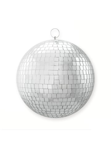 SATISFIRE Spiegelkugel Mirrorball Discokugel D: 20cm in silber