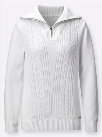 WITT WEIDEN Troyer-Pullover in ecru