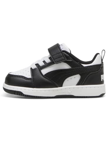 Puma Kinder Sneaker "Rebound V6 Lo AC+ Inf" in Weiß