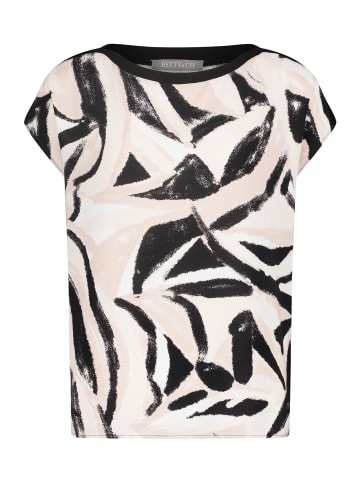 BETTY & CO Blusenshirt mit Print in Nature-Black