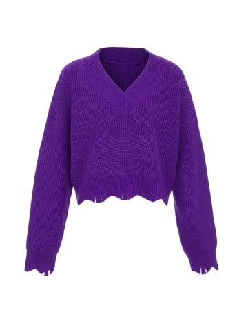 myMo Damen Sweater in LILA
