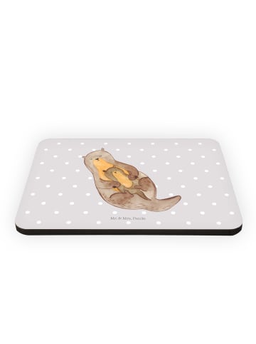 Mr. & Mrs. Panda Magnet Otter Kind ohne Spruch in Grau Pastell